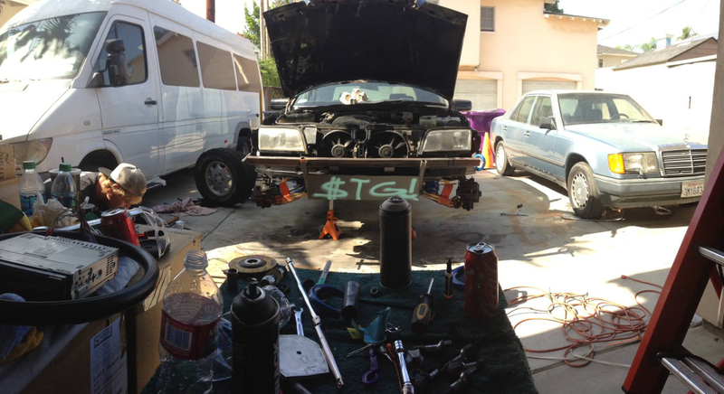 Illustration for article titled Here's The Batshit Baja Mercedes I Found Parked On The Streets Of LA